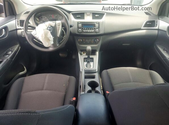 3N1AB7AP3GY267574 2016 NISSAN SENTRA Silver Առջևի վահանակի տեսք