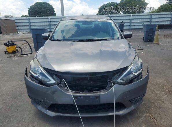 3N1AB7AP3GY267574 2016 NISSAN SENTRA Silver Դիմացի տեսք