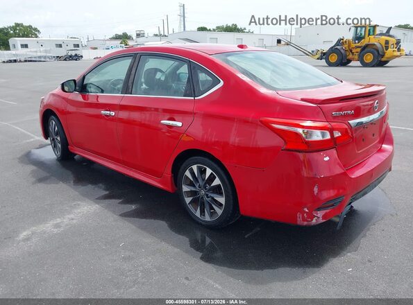 3N1AB7AP3GY269261 2016 NISSAN SENTRA Red Rear left