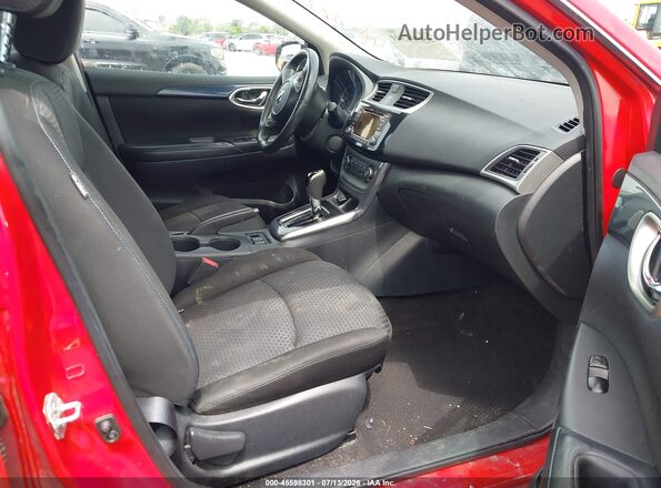 3N1AB7AP3GY269261 2016 NISSAN SENTRA Red Front interior view
