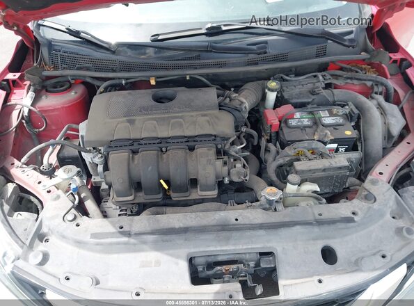 3N1AB7AP3GY269261 2016 NISSAN SENTRA Red Rear view
