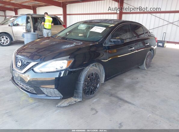 3N1AB7AP3GY292121 2016 NISSAN SENTRA Black Front left