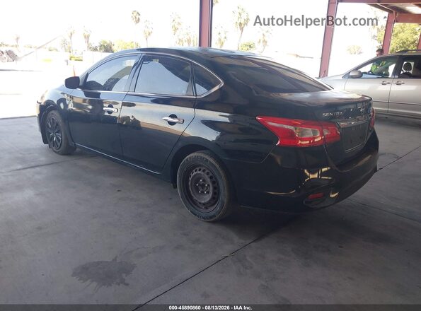 3N1AB7AP3GY292121 2016 NISSAN SENTRA Black Rear left