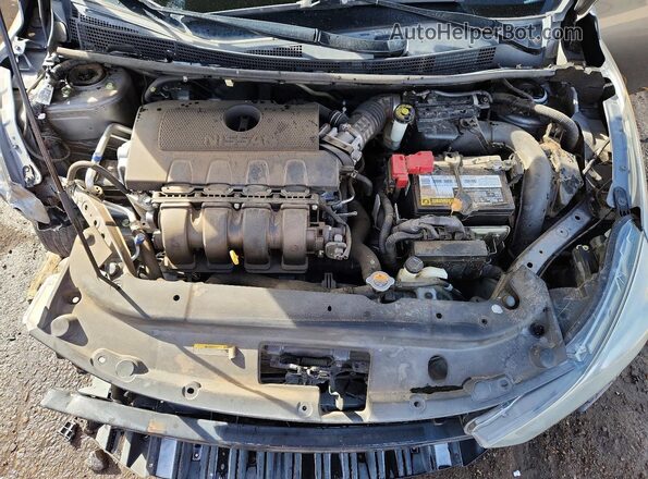 3N1AB7AP3GY292782 2016 NISSAN SENTRA Серебряный Вид задней части салона