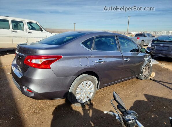 3N1AB7AP3GY292782 2016 NISSAN SENTRA Серебряный Задняя правая четверть