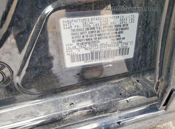 3N1AB7AP3GY320774 2016 NISSAN SENTRA Black Vista del compartimento del motor