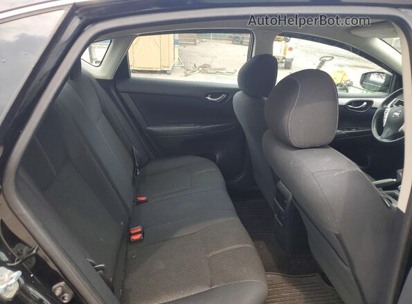 3N1AB7AP3GY320774 2016 NISSAN SENTRA Black Vista de los asientos traseros