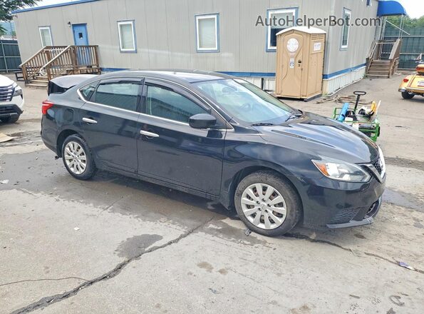 3N1AB7AP3GY320774 2016 NISSAN SENTRA Black Delantero derecho