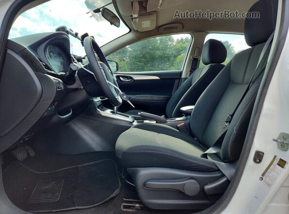 3N1AB7AP3GY330351 2016 NISSAN SENTRA White Widok wnętrza z przodu
