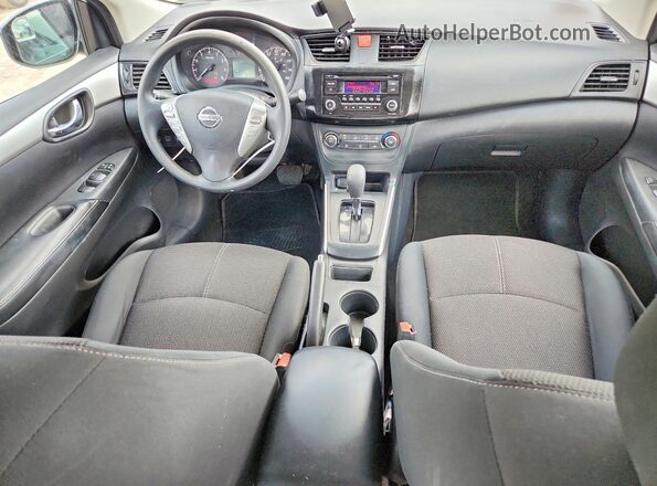 3N1AB7AP3GY330351 2016 NISSAN SENTRA White Widok deski rozdzielczej