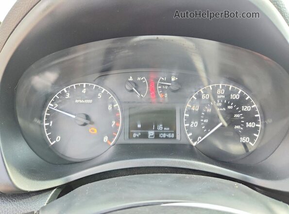 3N1AB7AP3GY330351 2016 NISSAN SENTRA White Widok zestawu wskaźników