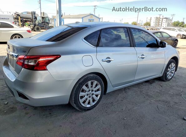 3N1AB7AP3HL683350 2017 NISSAN SENTRA Silver Tył prawy