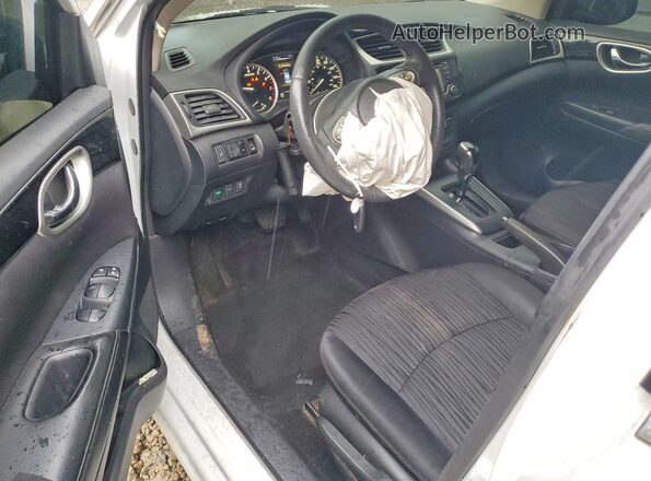 3N1AB7AP3HY211006 2017 NISSAN SENTRA White წინა პანელის ხედი