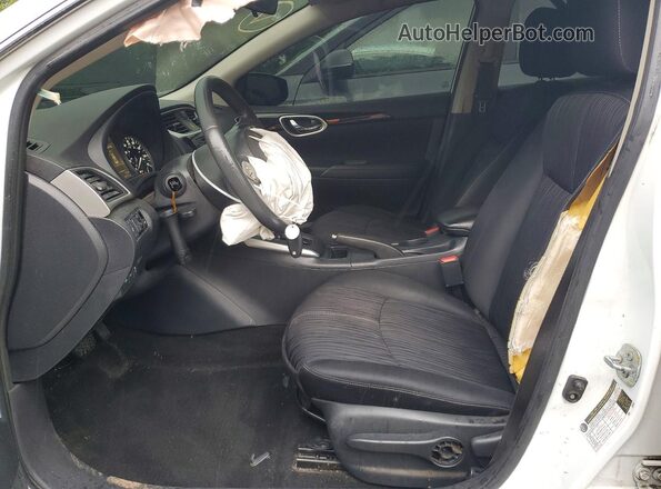 3N1AB7AP3HY211006 2017 NISSAN SENTRA White წინა სალონის ხედი