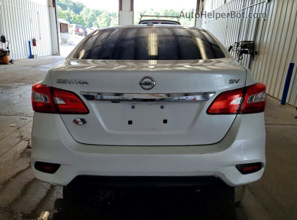 3N1AB7AP3HY211006 2017 NISSAN SENTRA White უკანა ხედი