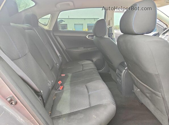 3N1AB7AP3HY222670 2017 NISSAN SENTRA Gray უკანა სავარძლების ხედი
