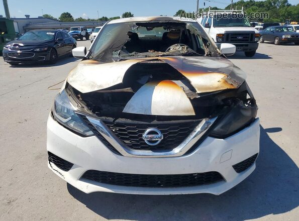 3N1AB7AP3HY293528 2017 NISSAN SENTRA Белый Вид спереди