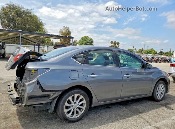 3N1AB7AP3HY306911 2017 NISSAN SENTRA Gray Tył prawy