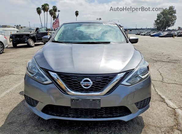 3N1AB7AP3HY306911 2017 NISSAN SENTRA Gray Widok z przodu