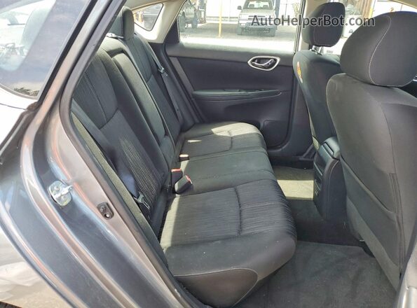 3N1AB7AP3HY306911 2017 NISSAN SENTRA Gray Widok tylnych siedzeń