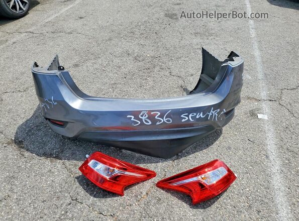 3N1AB7AP3HY306911 2017 NISSAN SENTRA Gray Widok komory silnika