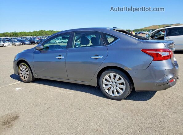 3N1AB7AP3HY311865 2017 NISSAN SENTRA Gray Rear left
