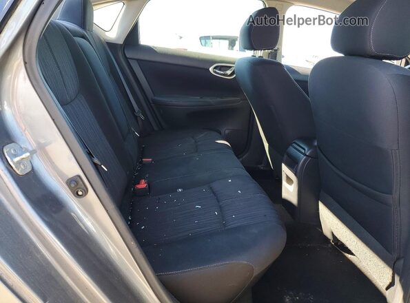 3N1AB7AP3HY311865 2017 NISSAN SENTRA Gray Rear seats view