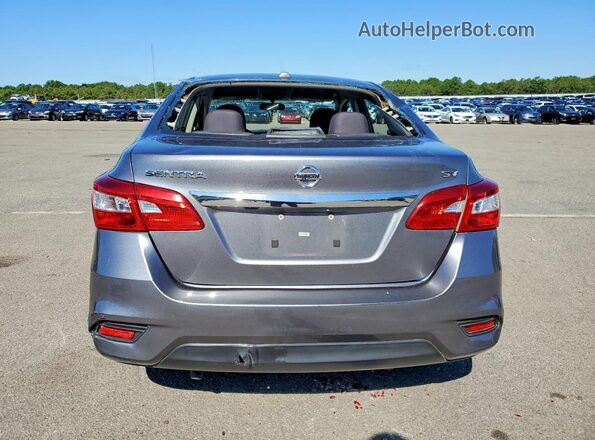 3N1AB7AP3HY311865 2017 NISSAN SENTRA Gray Rear view