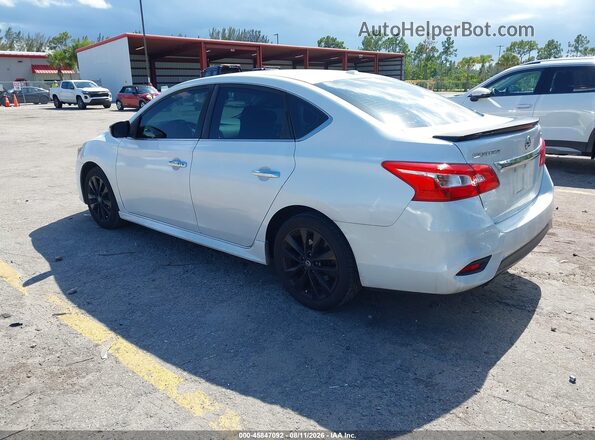 3N1AB7AP3HY320887 2017 NISSAN SENTRA White Trasero izquierdo