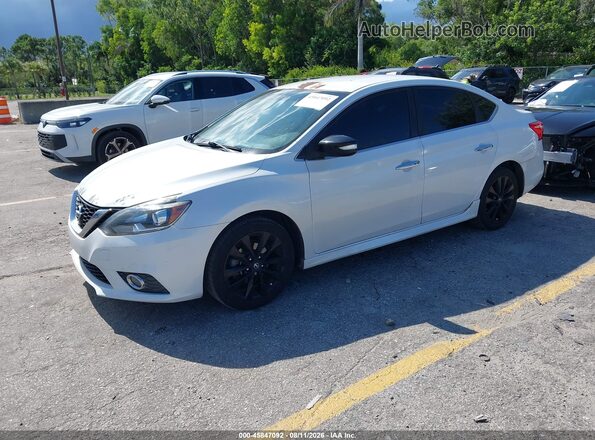 3N1AB7AP3HY320887 2017 NISSAN SENTRA White Vista tres cuartos delantera izquierda