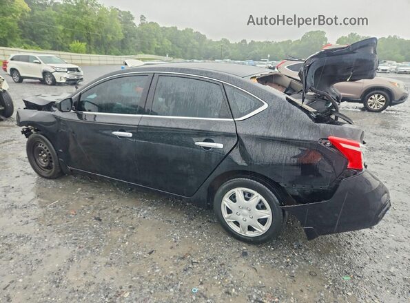 3N1AB7AP3HY324454 2017 NISSAN SENTRA Black Հետևի ձախ