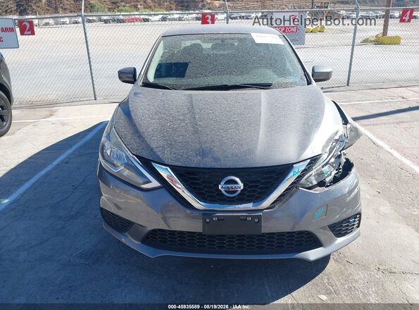 3N1AB7AP3HY335941 2017 NISSAN SENTRA Gray Vista del cuadro de instrumentos