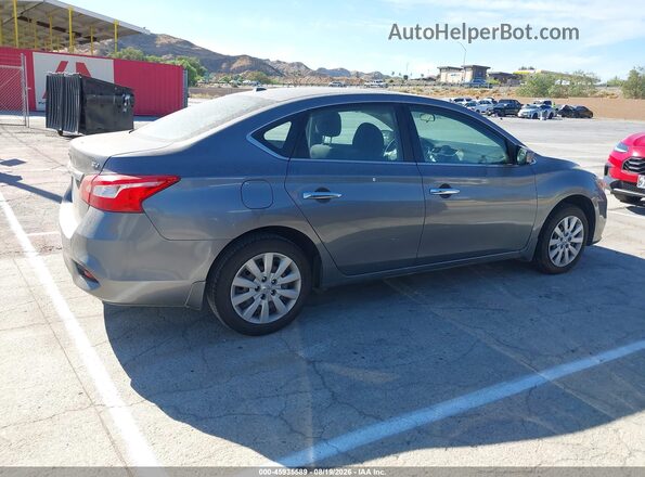 3N1AB7AP3HY335941 2017 NISSAN SENTRA Gray Vista interior trasera