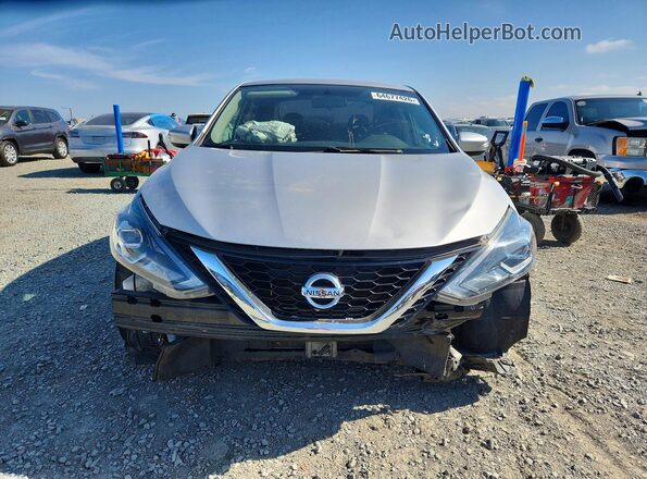 3N1AB7AP3HY344848 2017 NISSAN SENTRA Silver Вид спереду