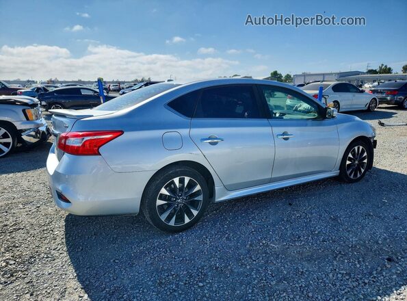 3N1AB7AP3HY344848 2017 NISSAN SENTRA Silver Задня права чверть