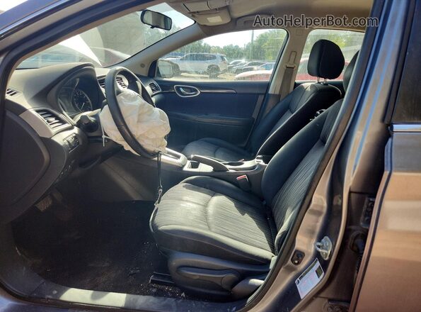 3N1AB7AP3HY349872 2017 NISSAN SENTRA Gray Vista interior delantera