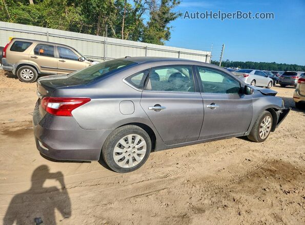 3N1AB7AP3HY349872 2017 NISSAN SENTRA Gray Trasero derecho