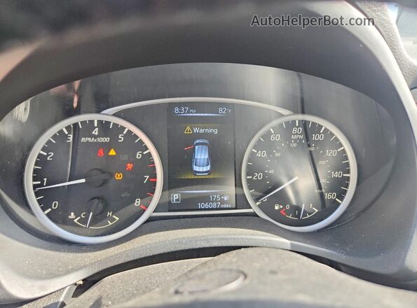3N1AB7AP3HY349872 2017 NISSAN SENTRA Gray Vista del cuadro de instrumentos