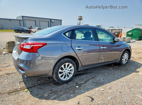 3N1AB7AP3HY383309 2017 NISSAN SENTRA Gray Tył prawy