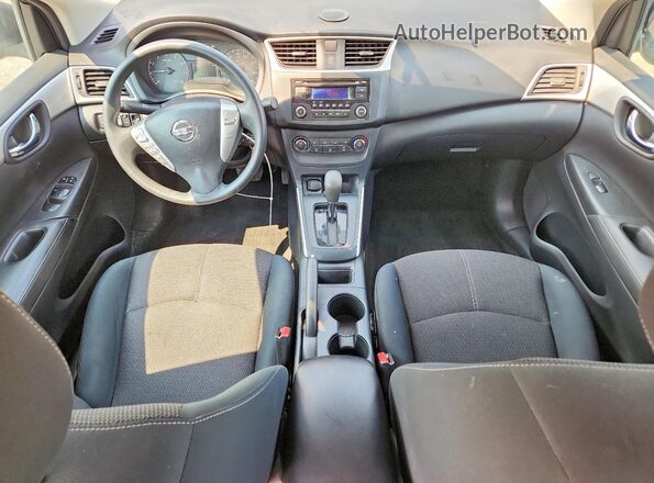 3N1AB7AP3HY383309 2017 NISSAN SENTRA Gray Widok deski rozdzielczej