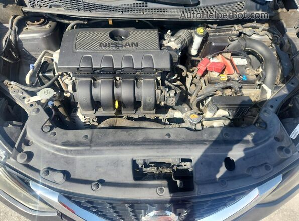 3N1AB7AP3HY384444 2017 NISSAN SENTRA Серый Вид задней части салона