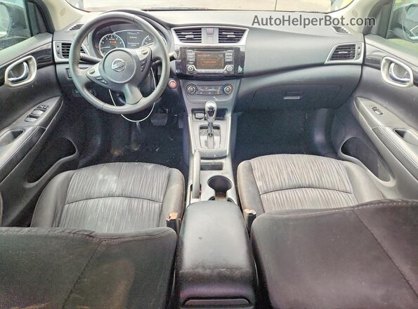 3N1AB7AP3HY387425 2017 NISSAN SENTRA Black წინა პანელის ხედი
