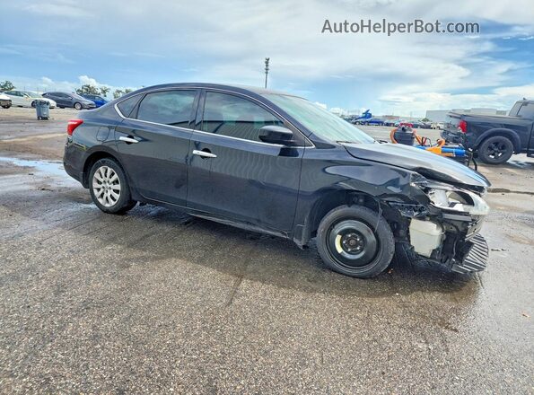 3N1AB7AP3HY387425 2017 NISSAN SENTRA Black წინა მარჯვენა