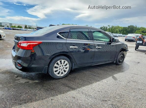 3N1AB7AP3HY387425 2017 NISSAN SENTRA Black უკანა მარჯვენა