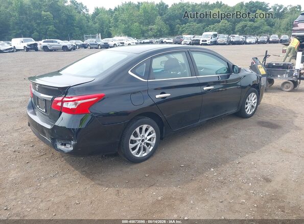 3N1AB7AP3HY396822 2017 NISSAN SENTRA Black Задня права чверть