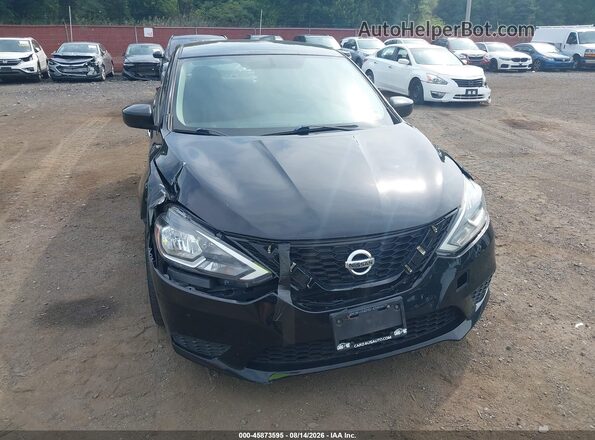 3N1AB7AP3HY396822 2017 NISSAN SENTRA Black Вид спереду