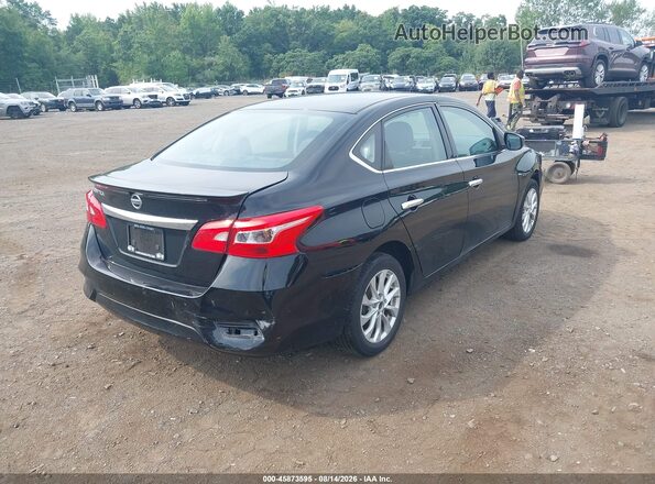 3N1AB7AP3HY396822 2017 NISSAN SENTRA Black Вид щитка приладів