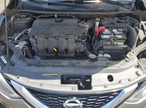 3N1AB7AP3JL605348 2018 NISSAN SENTRA Серый Вид задней части салона