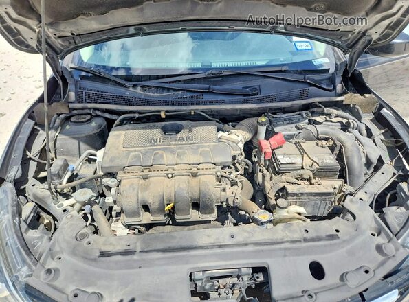 3N1AB7AP3JL608573 2018 NISSAN SENTRA Black უკანა სალონის ხედი