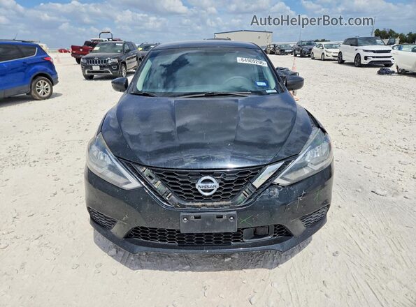 3N1AB7AP3JL608573 2018 NISSAN SENTRA Black წინა ხედი
